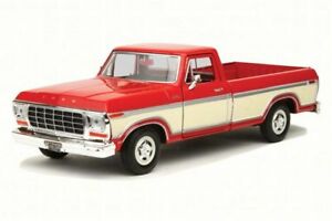 【送料無料】模型車 モデルカー フォードカスタムレッドバイモーターマックスford 1979 f 150 custom red by motor max｜hokushin