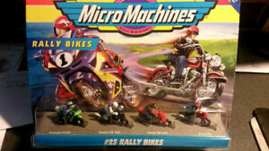 【送料無料】模型車 モデルカー マイクロマシンラリーバイクmicromachines 25 rally bikes