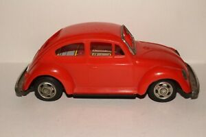 【送料無料】模型車 モデルカー プラスチックスズフォルクスワーゲンセダンオリジナル1970s plastic amp; tin volkswagen sedan, original