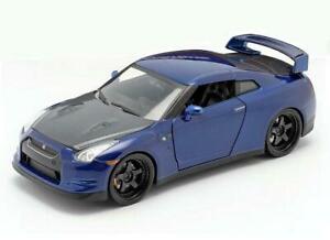 【送料無料】模型車 モデルカー ブライアンジェイダnissan gtr r35 brians 2009 fast and furious 7 97036 jada 124|hokushin