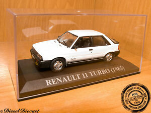 【送料無料】模型車 モデルカー ルノーターボホワイトrenault 11 turbo white 1985 143|hokushin