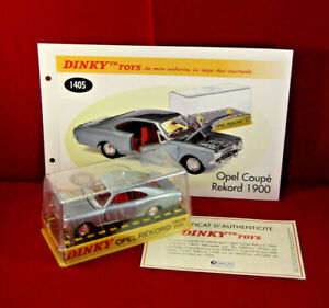 【送料無料】模型車 モデルカー ディンキーアトラスオペルレコルドクーペポートdinky toysatlas ref 1405 opel rekord coupe 1900 free port|hokushin
