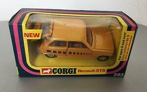 【送料無料】模型車 モデルカー ヴィンテージトイズルノーレアスケールvintage corgi toys 293 renault 5 ts rare nib 143 scale|hokushin