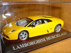 【送料無料】模型車 モデルカー ランボルギーニムルシエラゴイエローミントlamborghini murcielago yellow 143 mint｜hokushin