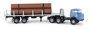【送料無料】模型車 モデルカー ブレキナクルップパイプセミトレーラーランジbrekina 84129 krupp sf 380 semitrailer runge with pipe krupp, ho