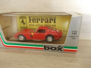【送料無料】模型車 モデルカー ボックスモデルフェラーリレッドbox models 143 ferrari 250 gto 196263 red|hokushin