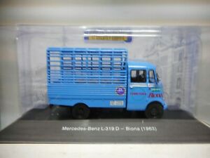 【送料無料】模型車 モデルカー メルセデスベンツビオナサービスサルヴァットmercedesbenz l 319d biona 1963 services salvat 143