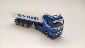 【送料無料】模型車 モデルカー ヘルパマントリオトランス187 herpa man tgs lx trio trans