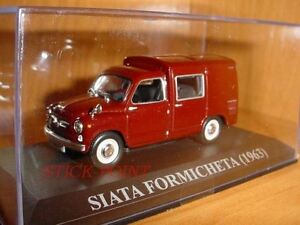 【送料無料】模型車 モデルカー シアタフォルミケッタブラウンミントsiata formichetta 1963 brown seat 143 mint