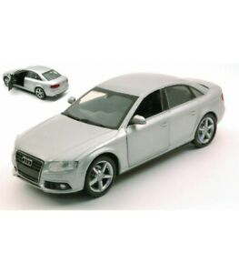 【送料無料】模型車 モデルカー アウディシルバーaudi 4 2008 silver 124|hokushin