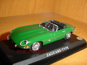 【送料無料】模型車 モデルカー ジャガーグリーンミントjaguar etype green 143 mint