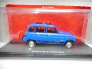 【送料無料】模型車 モデルカー ルノーハシェットrenault 4 sixties passion 4l hachette 143|hokushin