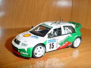 【送料無料】模型車 モデルカー スコダファビアガルデマイスタールカンダーミントskoda fabia wrc 2003 gardemeisterlukander 15 143 mint｜hokushin 13,500円