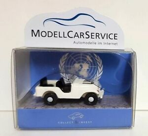 【送料無料】模型車 モデルカー ワイキングスペシャルモデルカイザージープホワイトwiking special model 187 h0 kaiser jeep un 50 years unficyp, white