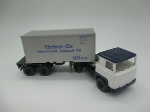 【送料無料】模型車 モデルカー 111 wiking scania container stz kirchner co ssk32｜hokushin