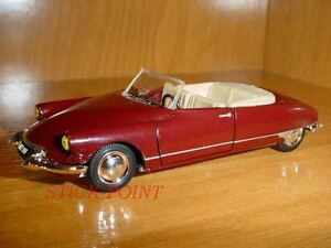 【送料無料】模型車 モデルカー シトロエンカブリオレブラウンcitroen ds19 ds19 cabriolet brown 1963 143
