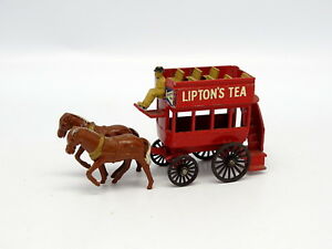 【送料無料】模型車 モデルカー レズニーロンドンホースオートバスディリプトンティーlesney 180 london horse autobus di lipton tea｜hokushin