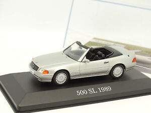 【送料無料】模型車 モデルカー プレスメルセデスグラウixo presse 143 mercedes 500 sl 1989 grau｜hokushin