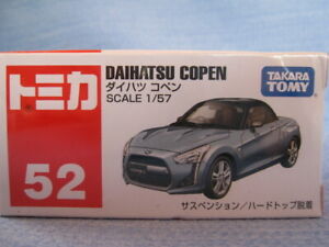 【送料無料】模型車 モデルカー ベトナムダイハツコペントミカレッドボックス tomica 52 red box manufactured in vietnam daihatsu copen 2015 year|hokushin