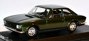 【送料無料】模型車 モデルカー プジョークーペピニンファリーナヴェルデメタリコpeugeot 504 coupe pininfarina 196974 verde metalico 143|hokushin