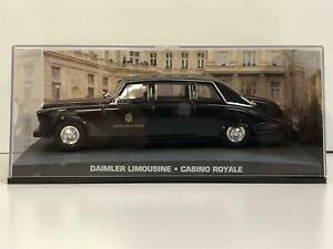 【送料無料】模型車 モデルカー ジェームズボンドコレジオーネダイムラーリムジンカジーノロワイヤルスカラjames bond 007 collezione daimler limousine casino royale 143 scala｜hokushin