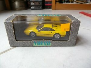 【送料無料】模型車 モデルカー フェラーリリフジャッラヴィテッセミニアトゥーラferrari 308 gtb 1977 rif 600 gialla vitesse 143 miniatura|hokushin
