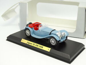 【送料無料】模型車 モデルカー ソリドジャガーアズールsolido 143 jaguar ss 100 1938 azul|hokushin