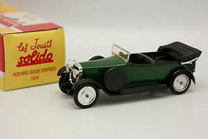 【送料無料】模型車 モデルカー ハシェットイッサノスイザヴェルデsolido hachette 143 hispano suiza torpedo 1926 verde