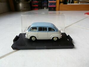【送料無料】模型車 モデルカー フィアットマルチプラブルムミニアチュラfiat 600 d multipla r250 brumm 143 miniatura|hokushin