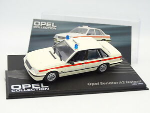 【送料無料】模型車 モデルカー スタンパオペルノタルツixo stampa 143 opel senator a2 notarzt