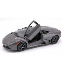 【送料無料】模型車 モデルカー ランボルギーニレヴェントングレーバーlamborghini reventon 2007 grey bar 124｜hokushin