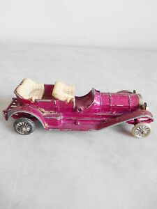 【送料無料】模型車 モデルカー トーマスフライアバウトマッチボックスモデルthomas flyabout 1909matchbox models of yesterday nr y12 10cm