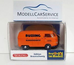 【送料無料】模型車 モデルカー ウィキングタイプボックスカービュッシングカスタマーサービスwiking special model 187 vw t1 type 2 box car bussing customer service｜hokushin