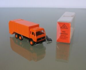 【送料無料】模型車 モデルカー ッパー?メルセデスアクスルダンプトラックモーザーオレンジオレンジロスコップ