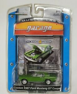 【送料無料】模型車 モデルカー グリーンライトマッスルカーガレージカスタムフォードマスタングクーペスケールgreenlight muscle car garage custom 1967 ford mustang gt coupe 164 scale