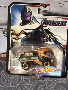 【送料無料】模型車 モデルカー ホットホイールマーベルヴィリアンサノスエンドゲームコレクターズhot wheels marvel villian thanos endgame unopened collectors