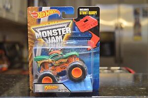 【送料無料】模型車 モデルカー ホットホイールモンスタージャムトラックランプエッジグロー