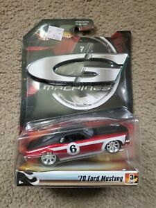 【送料無料】模型車 モデルカー ホットホイールマシンエディションフォードマスタングスケールニップhot wheels gmachines edition 70 ford mustang150 scalenip red 6 in color