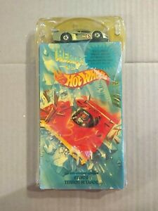 【送料無料】模型車 モデルカー ホットホイールカースタントテロタホテープシールheroes on hot wheels car vhs stunts terror in tahoe tape sealed 1991