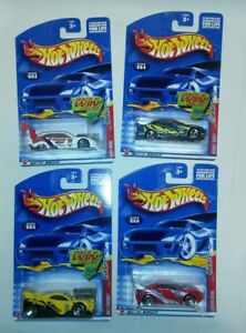 【送料無料】模型車 モデルカー ホットホイールチューナーロット lot of 4 hot wheels 2002 tuners 063 064 065 066 164 free shipping