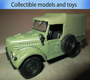 【送料無料】模型車 モデルカー ソシcar model gaz69, military vehicles, auto legends of the ussr, casting, 143