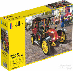 【送料無料】模型車 モデルカー ヘラータクシールノータイプheller taxi renault type ag in 124 [1010307050]