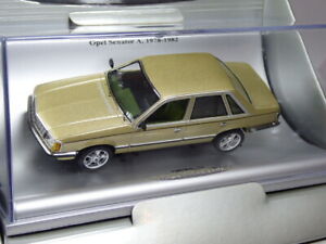 【送料無料】模型車 モデルカー シューコスペシャルモデルオペルゴールドメタリックki0624 schuco special model opel senator a gold metallic in 143 bnib