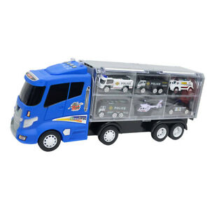 【送料無料】模型車 モデルカー モデールドヴォワトゥールドスポーツダリアジュアベックラアンサンブルドカミオンドカミオンmodele de voiture de sport dalliage avec lensemble de camion de