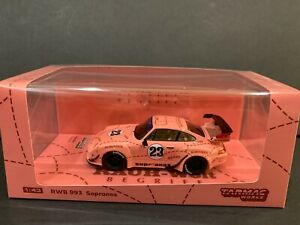 【送料無料】模型車 モデルカー ターマックポルシェソプラノtarmac porsche rwb 993 sopranos 143