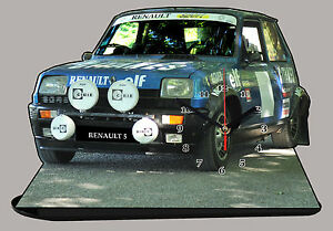【送料無料】模型車 モデルカー ルノーアルパインアルパインウォッチモデルミニチュアcar renault 5 alpine r5 alpine watch model miniature 04