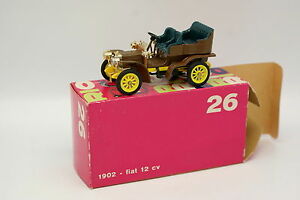 【送料無料】模型車 モデルカー リィアットrio 143 fiat 12cv 1902 26