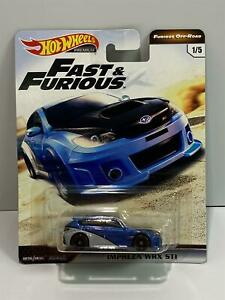【送料無料】模型車 モデルカー インプレッサホットホイールライダーfast and furious furious road impreza wrx sti hot wheels real riders gjc07