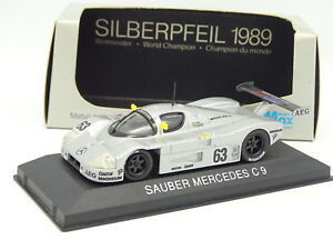 【送料無料】模型車 モデルカー モデルズメルセデスザウバールマンmax models 143 mercedes sauber c9 le mans 1989 n 63
