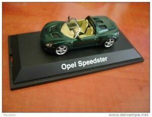 【送料無料】模型車 モデルカー シューコオペルスピードスターグリュンメタリック143 schuco 04583 opel speedster grunmetallic｜hokushin